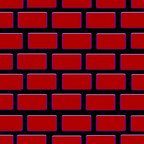 Ladrillos Rojos Hermoso Patrón Fabricación —  Fotos de Stock