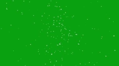 Yeşil ekran arkaplanlı yayıcı hareketli grafikler