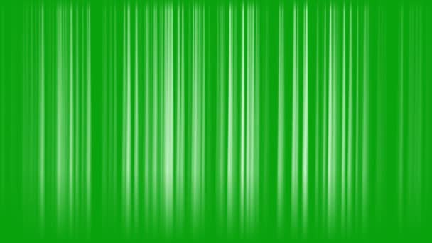 Stralen Van Licht Motion Graphics Met Groene Achtergrond Scherm — Stockvideo