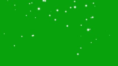 Yeşil ekran arkaplanlı flaş ışıkları hareket grafikleri