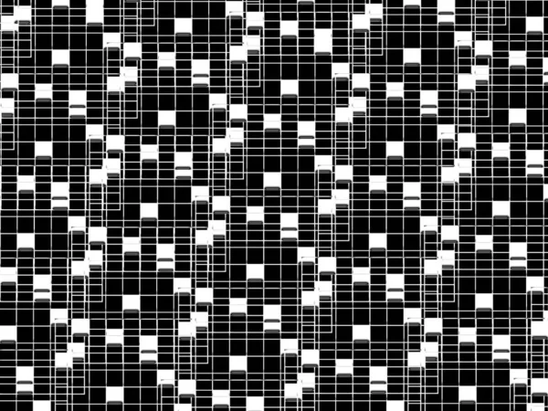 Scatole Quadrate Bianche Bella Illustrazione — Foto Stock