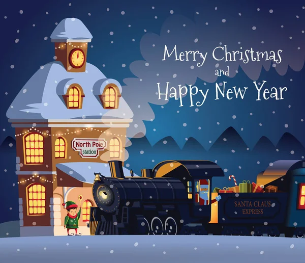 Noel Baba hızlı tren kutup İstasyonu nakledilmeye hazır
