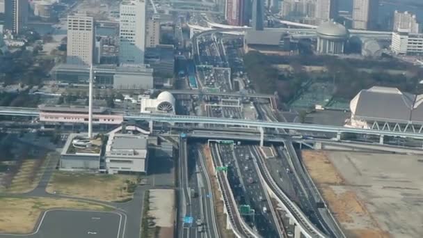 Vista Aérea Cidade — Vídeo de Stock