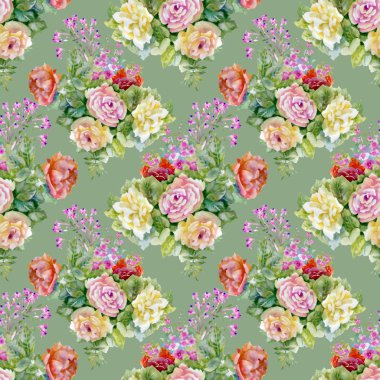 desen güzel güller ve çiçekler