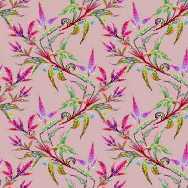 desen parlak yaprakları ile şube 