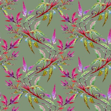 desen parlak yaprakları ile şube 