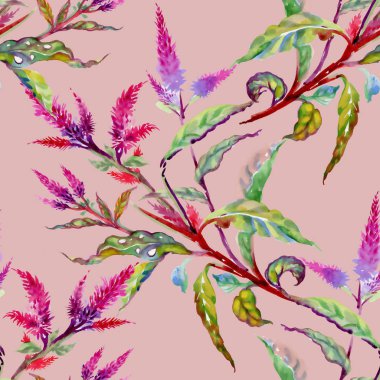 desen parlak yaprakları ile şube 