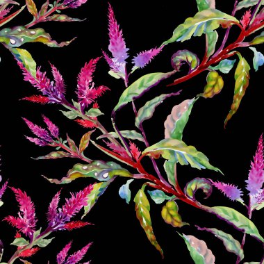 desen parlak yaprakları ile şube 