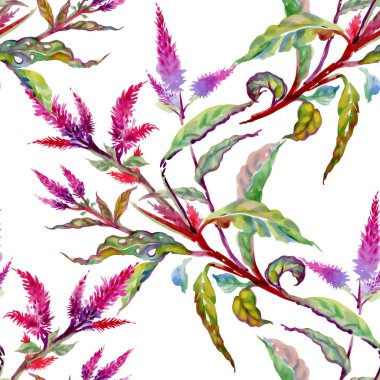 desen parlak yaprakları ile şube 