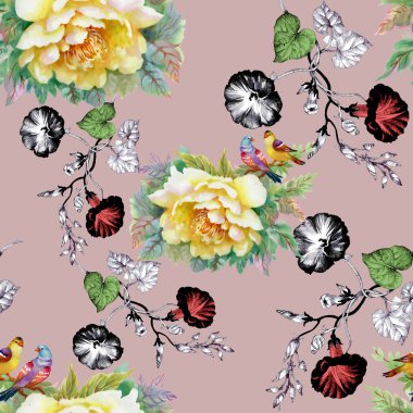 Petunya çiçek arka plan