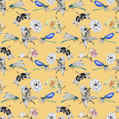 Reed ve yusufçuk doku