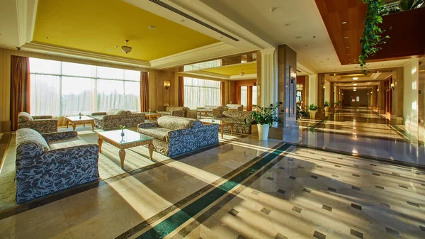 Hotel lobby interior — Stock Photo, Image