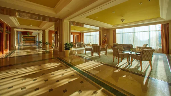 Hotel lobby interior — Stock Photo, Image