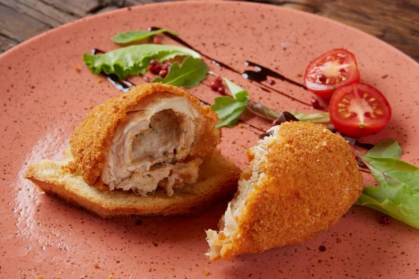 Chicken Cutlets Butter Kiev — Stock Photo, Image