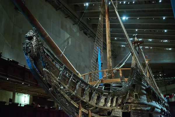 Estocolmo Swden Noviembre 2018 Visita Nave Vasa Museo Vasa Estocolmo — Foto de Stock