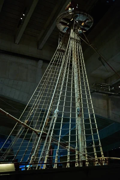 Стокгольм, Швеция - 6 ноября 2018 года. Посещение корабля "Васа" в музее Васа . — стоковое фото