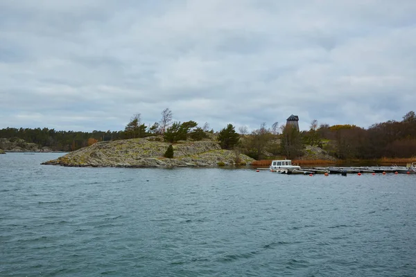 I pescherecci nell'arcipelago di Stoccolma, Svezia — Foto Stock