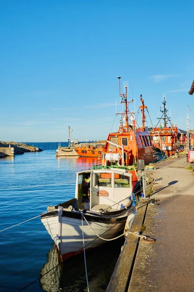 Les bateaux de pêche de l'archipel de Stockholm, Suède — Photo