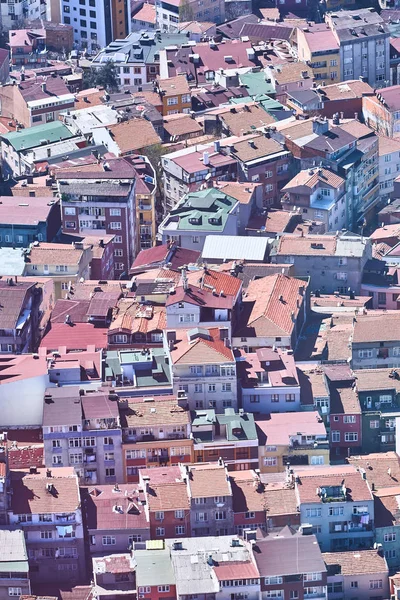 Вид на крыши Стамбула . — стоковое фото