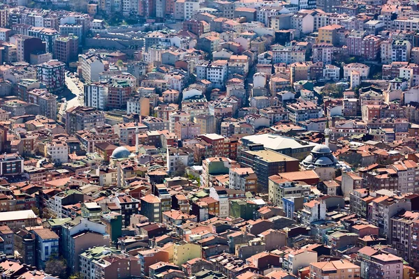 Вид на дахи міста Стамбул. — стокове фото