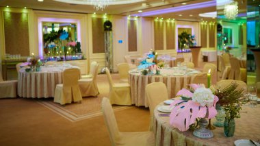 Lüks düğün Resepsiyon sofra Kur