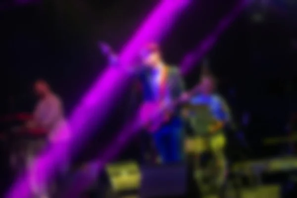 Abstract blur rock music live on concert stage — Stock Photo, Image