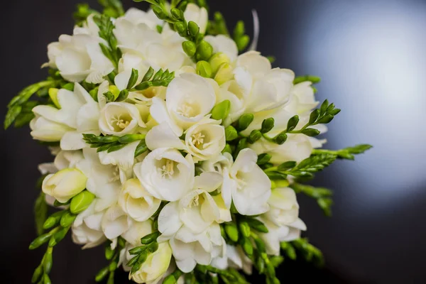 The wedding bouquet. Close up. Wedding background. — Stock Photo, Image