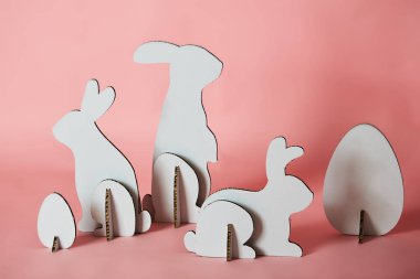 Karton Paskalya arka plan. Karton Paskalya dekorasyon.