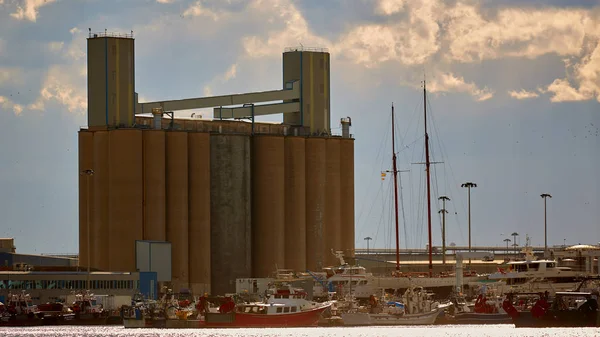 Tarragone, Espagne - 6 avril 2019 : De nombreux yachts stationnés à Port — Photo