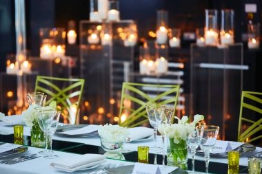 Görüntü güzel dekore edilmiş düğün mekanı