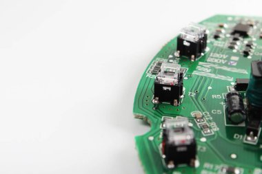 mikroçip elektronik bileşenleri kurulu