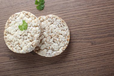 cpispbread ahşap arka plan üzerinde