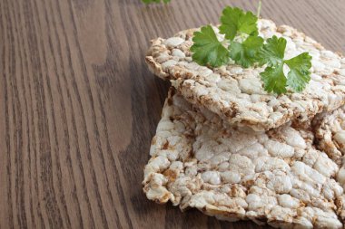 cpispbread ahşap arka plan üzerinde