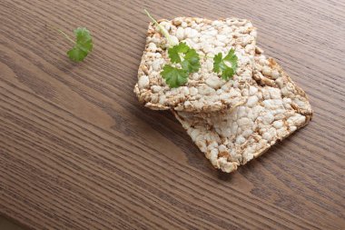 cpispbread ahşap arka plan üzerinde