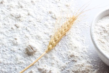 un kalp spikelets hafif bir arka plan üzerinde