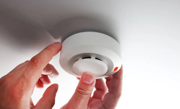 Fire Alarm Hand — Stock Photo, Image