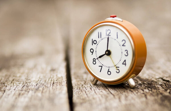 Autumn, time change, daylight savings concept