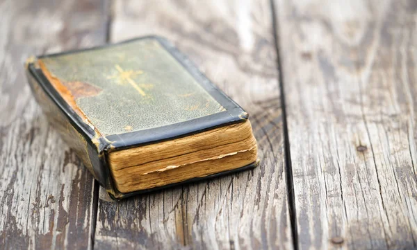 Old Vintage Holy Bible Book Faith Pray Concept — Stock Photo, Image