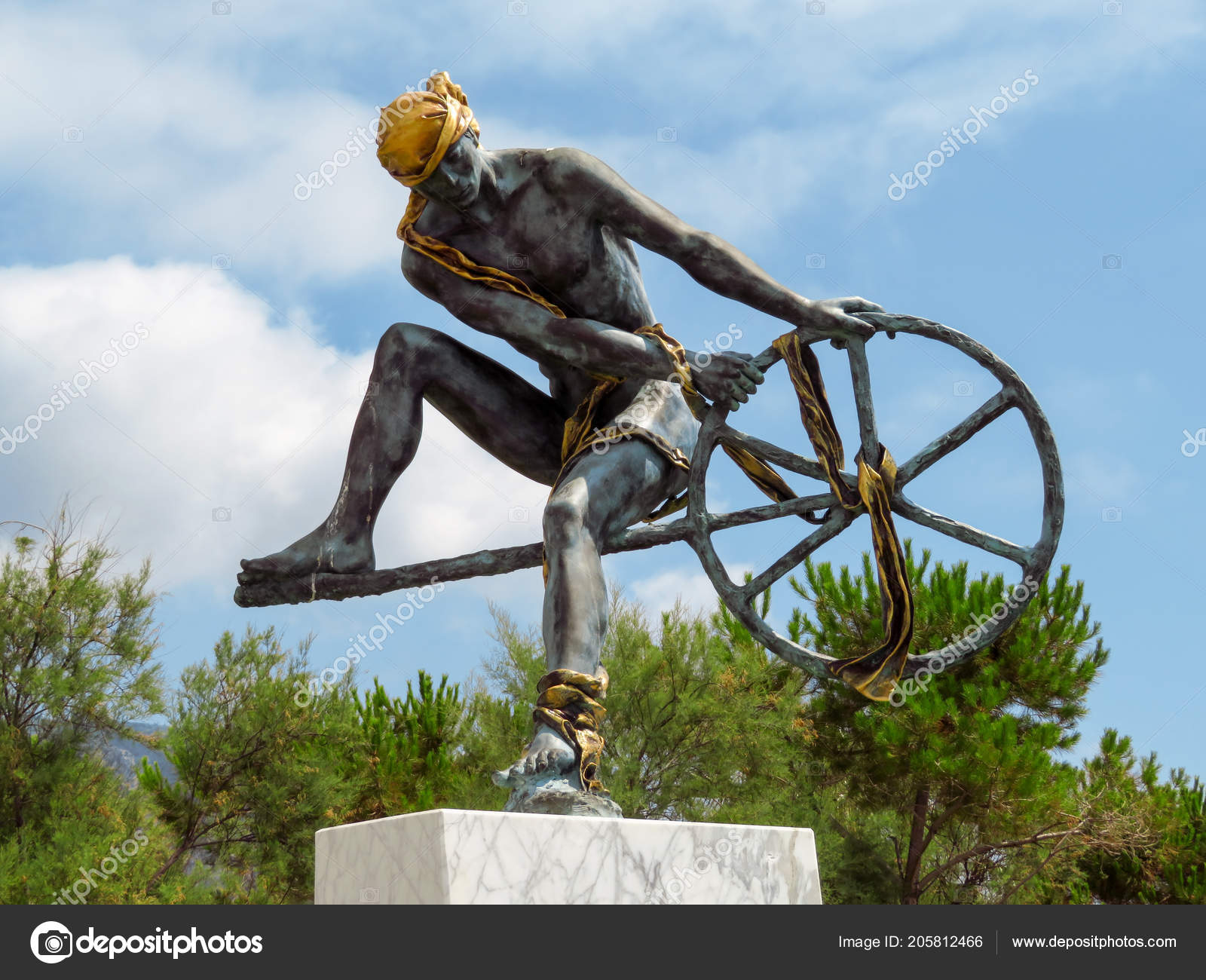 Menton France June 18 Sculpture Ulysses Anna Chromy City Park Stock Editorial Photo C Venakr Menton France June 18 Sculpture Ulysses Anna Chromy City Park Stock Editorial Photo C Venakr