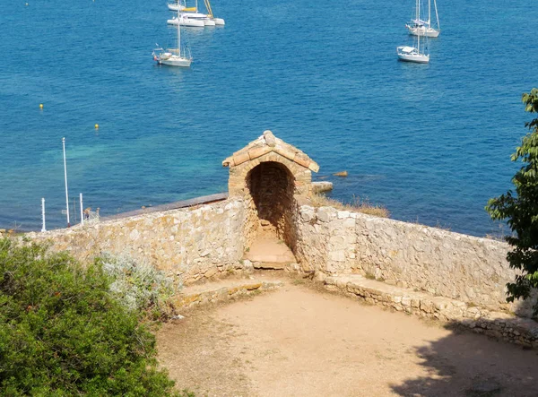 Fort Royal Sainte Marguerite Ilha Maior Das Ilhas Lerins Cerca — Fotografia de Stock