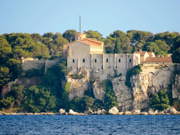 Fort Royal Sainte Marguerite Ilha Maior Das Ilhas Lerins Cerca — Fotografia de Stock