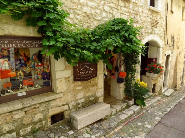 Saint Paul Vence Francia Julio 2018 Pequeña Boutique Saint Paul — Foto de Stock