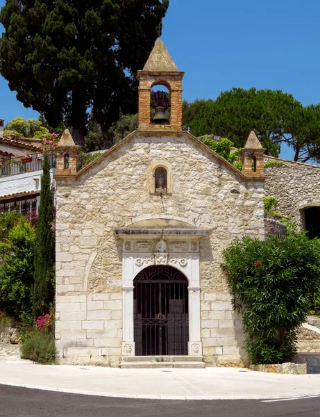 Antigua Iglesia Medieval San Pablo Vence Una Las Ciudades Más — Foto de Stock