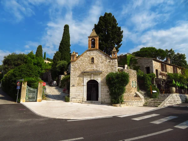 Saint Paul Vence France July 2018 Old Medieval Church Saint — Stock Photo, Image