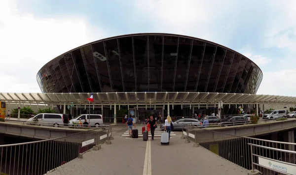 Ніцца Франція Липня 2018 Будівлю Терміналу Аеропорту Ніцца Лазурний Берег — стокове фото