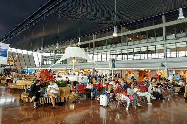 Niza Francia Julio 2018 Zona Salida Del Aeropuerto Niza Costa —  Fotos de Stock