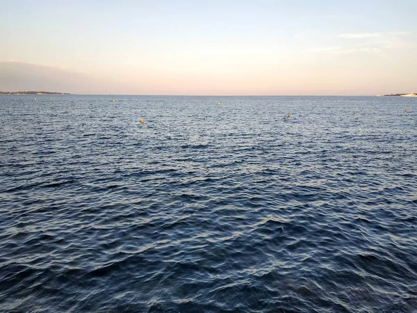 Южное Побережье Средиземного Моря Утром Франция — стоковое фото
