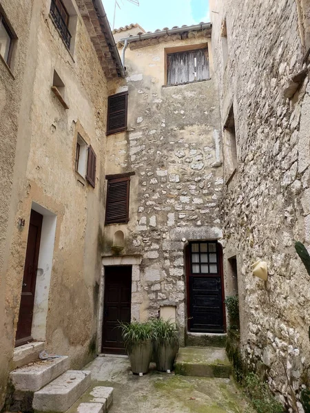 Saint Paul Vence Ist Ein Wunderschönes Mittelalterliches Befestigtes Dorf Auf — Stockfoto