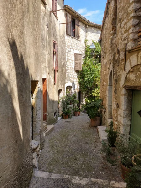 Saint Paul Vence Beautiful Medieval Fortified Village Perched Narrow Spur — Stock Photo, Image