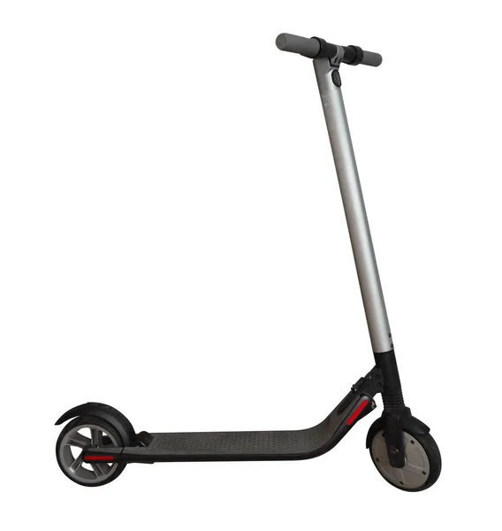 Electric Scooter Isolated White Background Clipping Path Included — Stock Photo, Image
